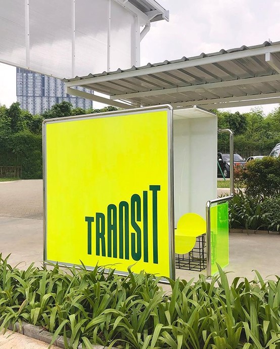 Gambar News @ Akses Baru Stasiun Pondok Ranji Menjadi Spot Pameran "TRANSIT" di BDD 2020